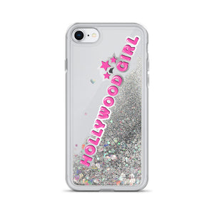 Hollywood Girl SPARKLY Glitter phone case!