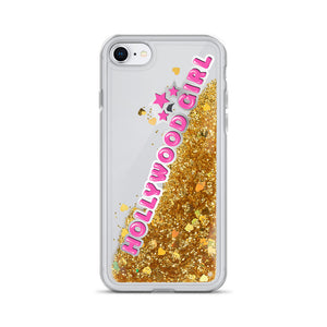 Hollywood Girl SPARKLY Glitter phone case!